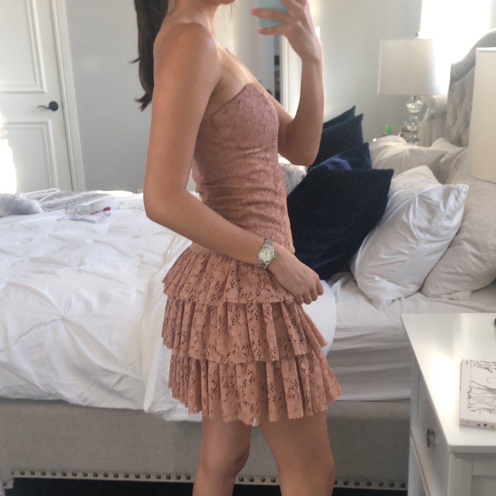 Lace Vintage Pink dress